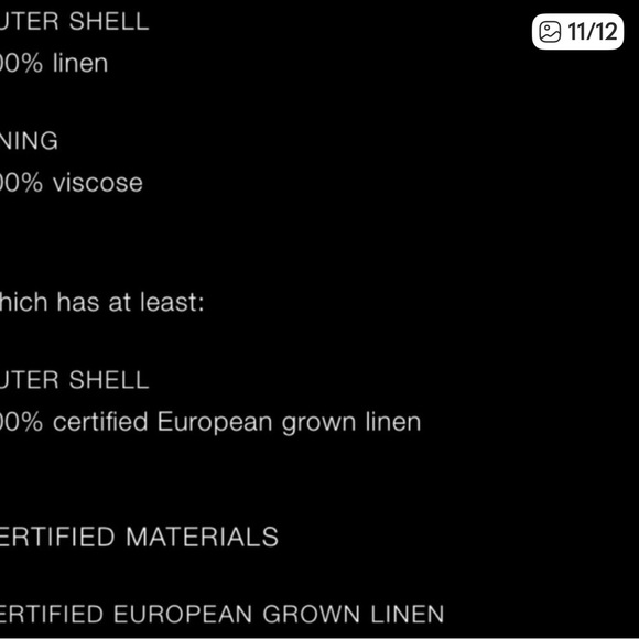 Zara chic  Tan Wide-Leg Linen Pants Suit - Women - Picture 6 of 6